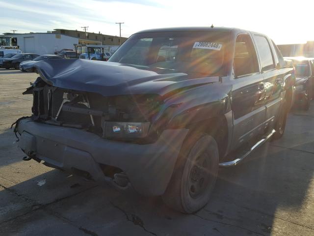 3GNEC13T12G124860 - 2002 CHEVROLET AVALANCHE BLUE photo 2