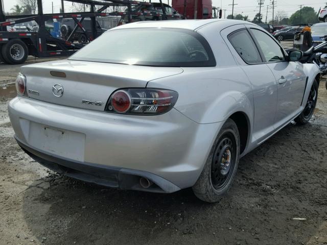 JM1FE173550151246 - 2005 MAZDA RX8 SILVER photo 4