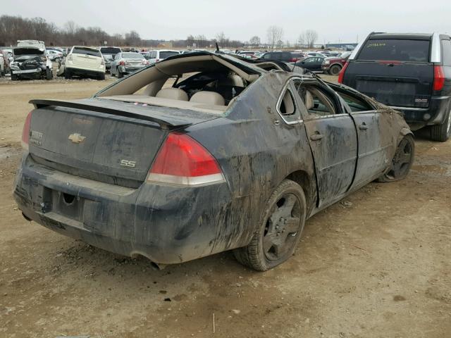 2G1WD58C369218788 - 2006 CHEVROLET IMPALA SUP 黑色 照片 4