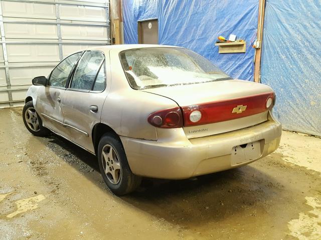 1G1JC52F947317372 - 2004 CHEVROLET CAVALIER BROWN photo 3