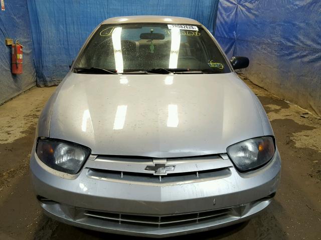 1G1JC52F947317372 - 2004 CHEVROLET CAVALIER BROWN photo 9