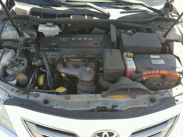 JTNBB46K773014128 - 2007 TOYOTA CAMRY NEW SILVER photo 7