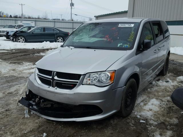 2C4RDGBGXCR366508 - 2012 DODGE GRAND CARA GRAY photo 2