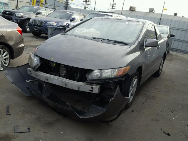 2HGFG12896H572575 - 2006 HONDA CIVIC EX ყავისფერი ფოტო 2