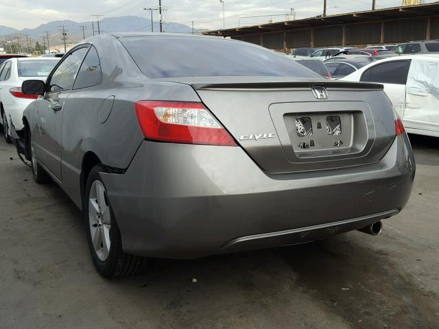 2HGFG12896H572575 - 2006 HONDA CIVIC EX ყავისფერი ფოტო 3