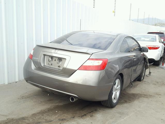 2HGFG12896H572575 - 2006 HONDA CIVIC EX ყავისფერი ფოტო 4
