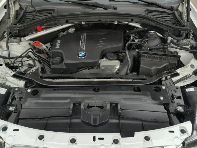 5UXWZ7C37H0X43117 - 2017 BMW X3 SDRIVE2 WHITE photo 7