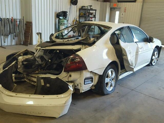 2G2WP522051351959 - 2005 PONTIAC GRAND PRIX WHITE photo 4