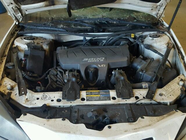 2G2WP522051351959 - 2005 PONTIAC GRAND PRIX WHITE photo 7