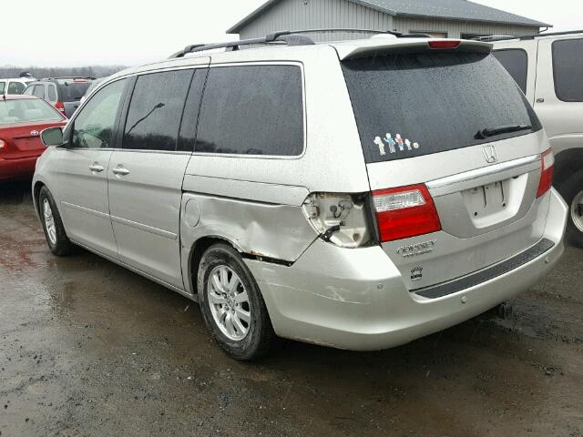 5FNRL38856B120722 - 2006 HONDA ODYSSEY TO SILVER photo 3