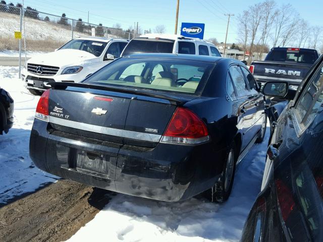 2G1WT57K691111782 - 2009 CHEVROLET IMPALA 1LT BLACK photo 4