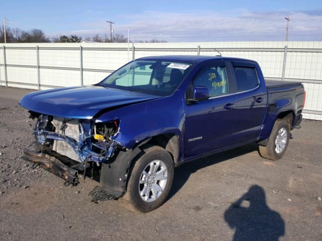 1GCGTCE3XG1307710 - 2016 CHEVROLET COLORADO L BLUE photo 2
