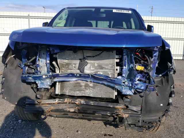 1GCGTCE3XG1307710 - 2016 CHEVROLET COLORADO L BLUE photo 9