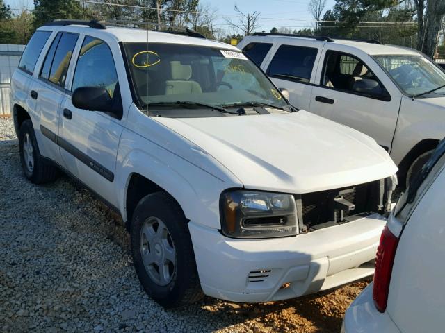 1GNDS13S732291059 - 2003 CHEVROLET TRAILBLAZE WHITE photo 1