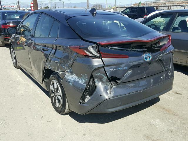 JTDKARFP0H3004266 - 2017 TOYOTA PRIUS PRIM GRAY photo 3