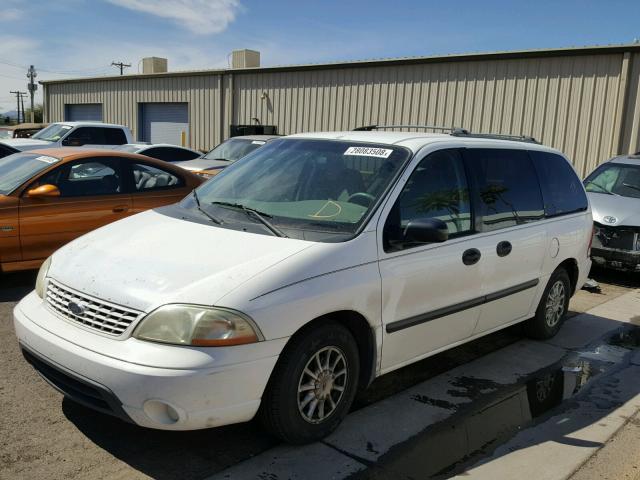 2FMZA51442BB50449 - 2002 FORD WINDSTAR L WHITE photo 2