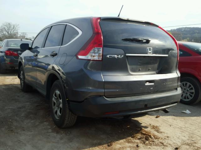 3CZRM3H35DG702631 - 2013 HONDA CR-V LX GRAY photo 3