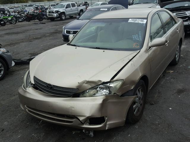 JTDBE32K330239475 - 2003 TOYOTA CAMRY LE BROWN photo 2