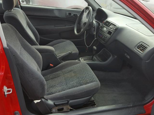 1HGEJ8243VL068981 - 1997 HONDA CIVIC EX RED photo 5