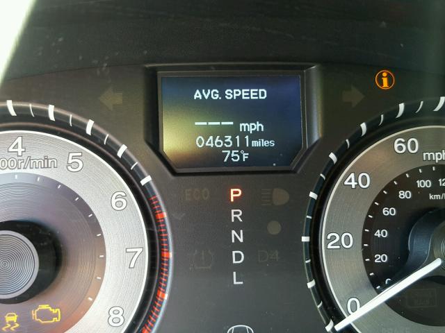 5FNRL5H9XDB012808 - 2013 HONDA ODYSSEY TO SILVER photo 8