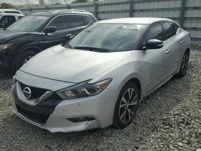 1N4AA6AP7HC367042 - 2017 NISSAN MAXIMA 3.5 SILVER photo 2