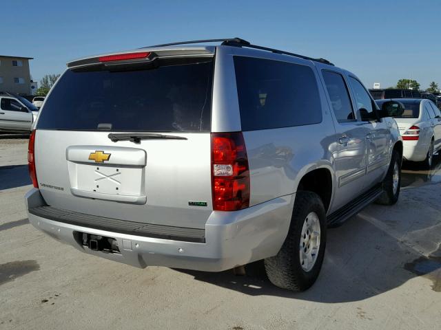 1GNSCJE08CR126046 - 2012 CHEVROLET SUBURBAN C SILVER photo 4