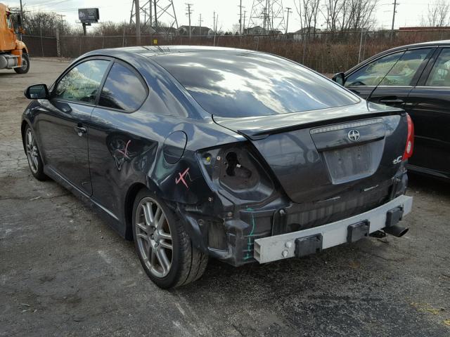 JTKDE177870161114 - 2007 TOYOTA SCION TC 灰色 照片 3