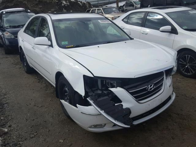 5NPEU46F69H433108 - 2009 HYUNDAI SONATA SE WHITE photo 1