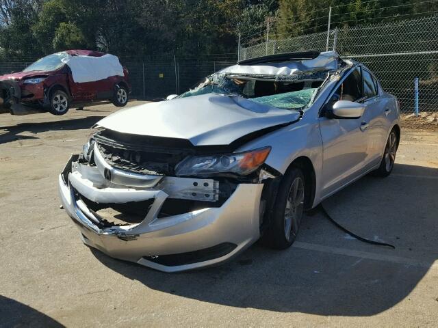19VDE1F36EE011764 - 2014 ACURA ILX 20 SILVER photo 2
