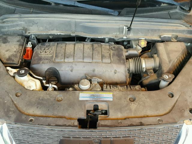 1GKLVMED9AJ260138 - 2010 GMC ACADIA SLT SILVER photo 7