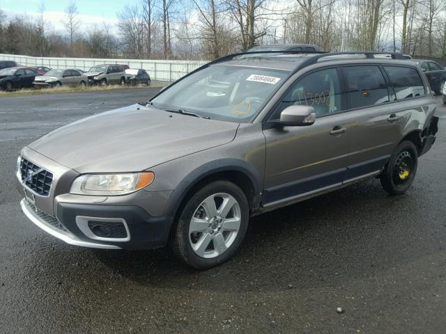 YV4BZ992191057528 - 2009 VOLVO XC70 T6 GRAY photo 2