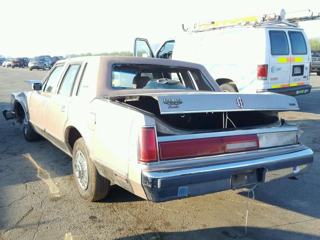 1LNBP96F3GY602841 - 1986 LINCOLN TOWN CAR BROWN photo 3