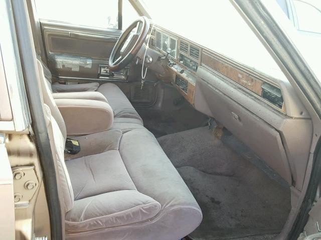 1LNBP96F3GY602841 - 1986 LINCOLN TOWN CAR BROWN photo 5