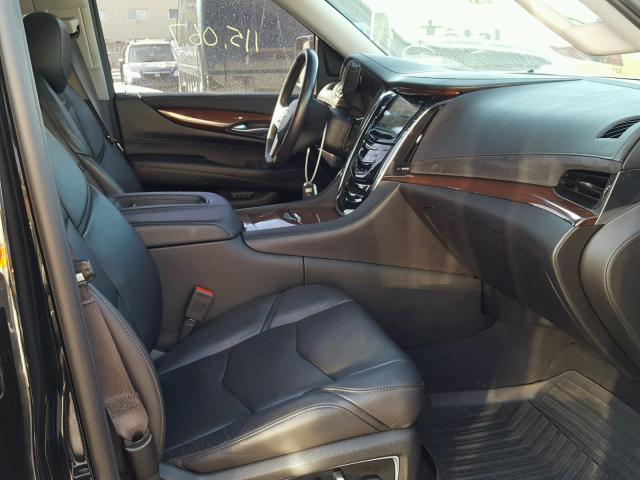 1GYS4HKJ2GR213131 - 2016 CADILLAC ESCALADE E BLACK photo 5