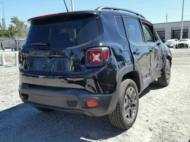 ZACCJBCB8HPE87490 - 2017 JEEP RENEGADE T BLACK photo 4