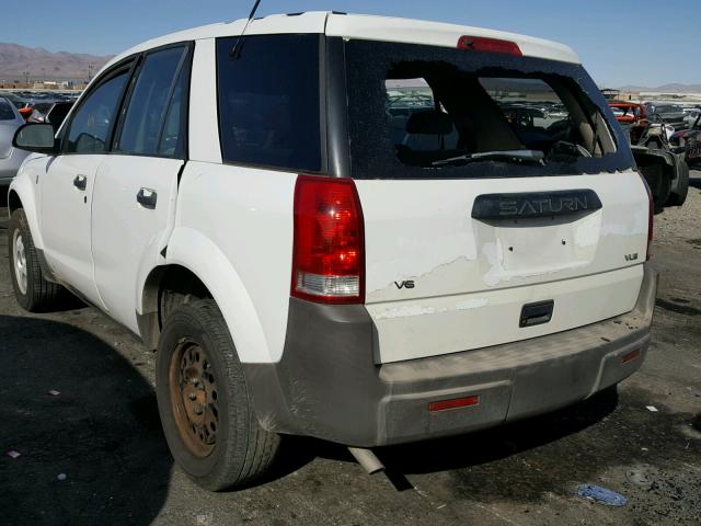 5GZCZ53B53S824645 - 2003 SATURN VUE WHITE photo 3