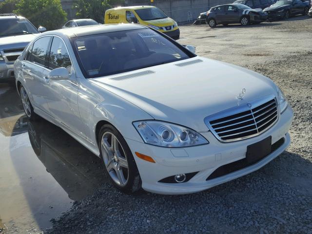 WDDNG86X78A167536 - 2008 MERCEDES-BENZ S 550 4MAT WHITE photo 1