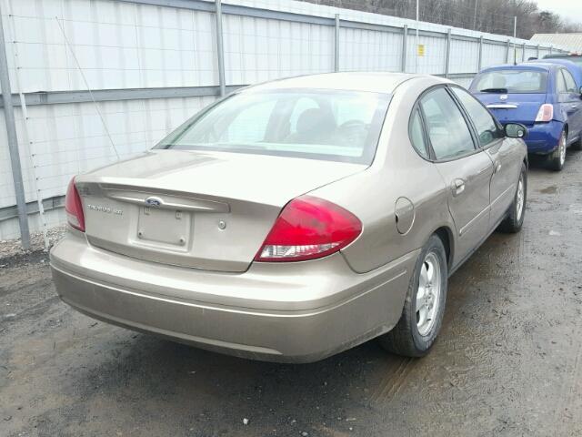 1FAFP53274A192085 - 2004 FORD TAURUS SE BROWN photo 4