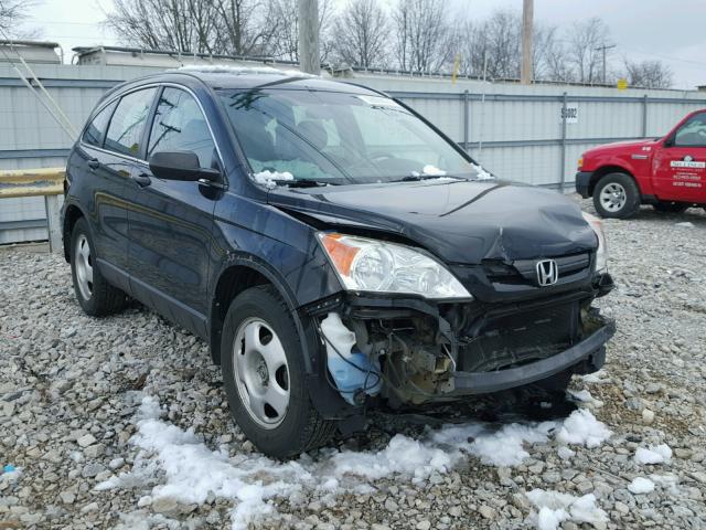 3CZRE38399G700532 - 2009 HONDA CR-V LX BLACK photo 1