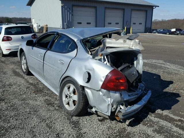 2G2WP522441250941 - 2004 PONTIAC GRAND PRIX SILVER photo 3