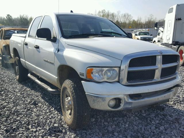 1D7KU28D74J206213 - 2004 DODGE RAM 2500 S WHITE photo 1