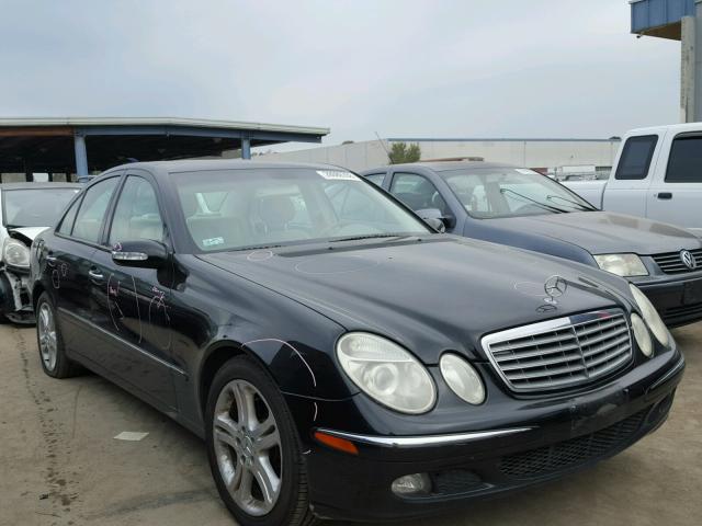 WDBUF70J55A753542 - 2005 MERCEDES-BENZ E 500 BLACK photo 1