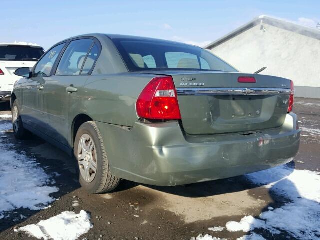 1G1ZS51F56F118674 - 2006 CHEVROLET MALIBU LS GREEN photo 3