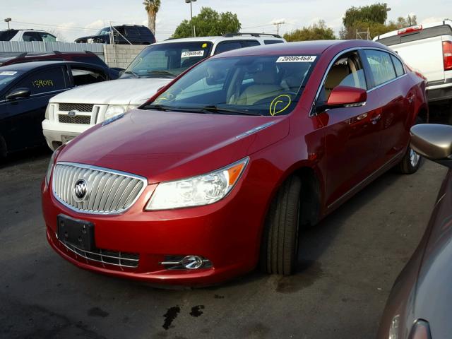 1G4GC5GR0CF281009 - 2012 BUICK LACROSSE RED photo 2