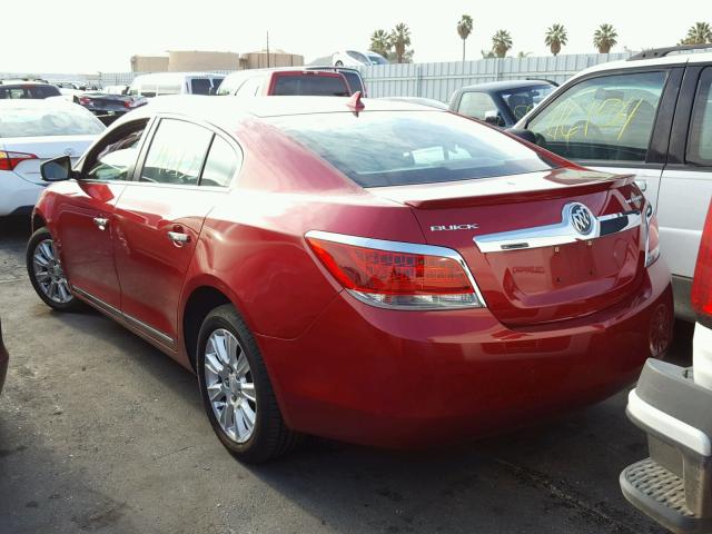 1G4GC5GR0CF281009 - 2012 BUICK LACROSSE RED photo 3