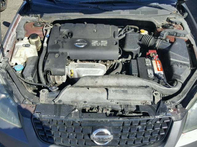 1N4AL11D75C953206 - 2005 NISSAN ALTIMA S GRAY photo 7