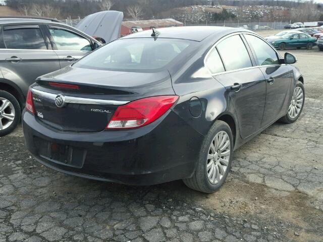 2G4GR5EK1C9131830 - 2012 BUICK REGAL BLACK photo 4