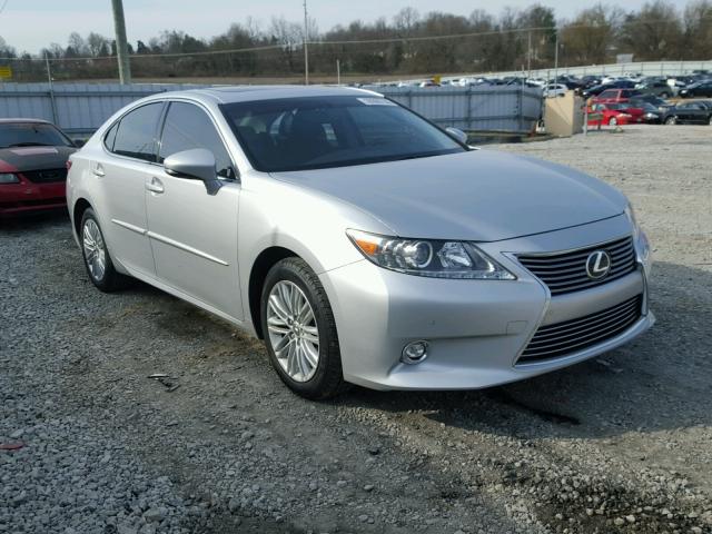 JTHBK1GG8E2087121 - 2014 LEXUS ES 350 SILVER photo 1