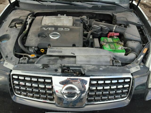 1N4BA41E16C865919 - 2006 NISSAN MAXIMA SE BLACK photo 7