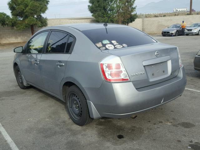 3N1AB61E08L702090 - 2008 NISSAN SENTRA 2.0 GRAY photo 3